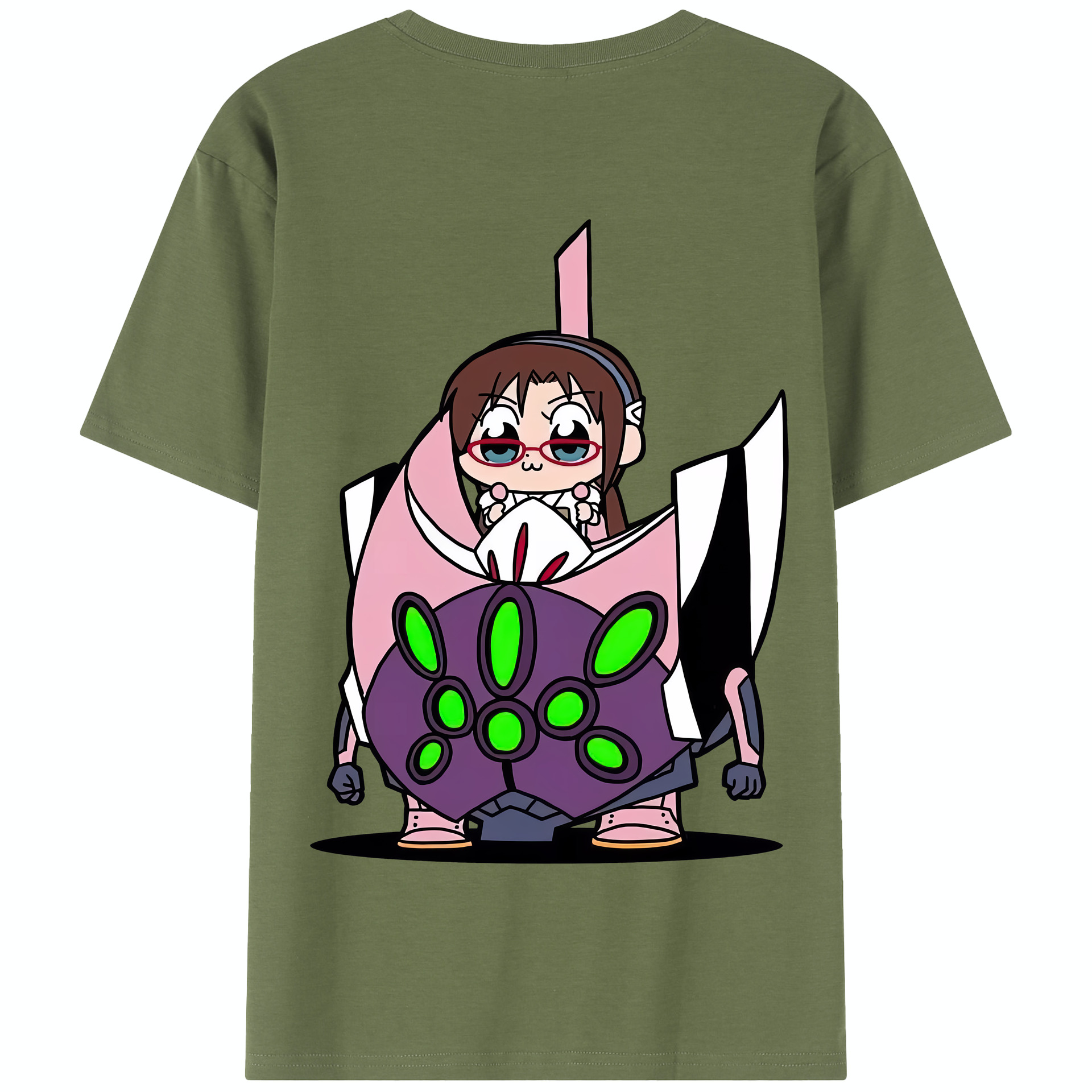 （画像用） EVA 新世紀エヴァンゲリオン 綿100％半袖Tシャツ（背面プリント）